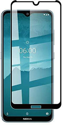 ALFA URBAN Tempered Glass Guard for NOKIA 2.3 Edge To Edge HD+ Tempered Glass Full Screen Coverage with Easy Installation(Pack of 1)