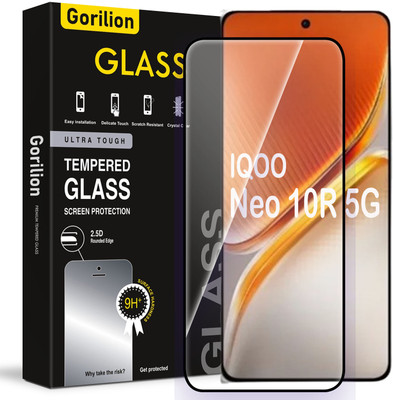 Gorilion Tempered Glass Guard for IQOO Neo 10R 5G(Pack of 1)