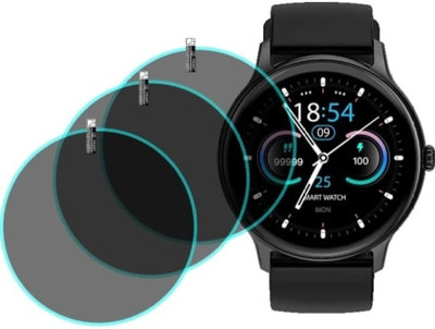 DOWRVIN Tempered Glass Guard for Fire Boltt Hurricane Smartwatch(Pack of 3)