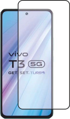 Varsha Tempered Glass Guard for Vivo T3 5G(Pack of 1)