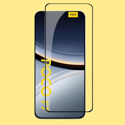 GORILLA FIVE Edge To Edge Tempered Glass for POCO F7-5G(Pack of 1)