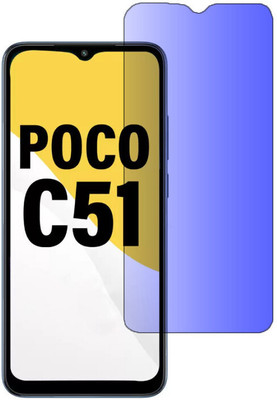 Infigo Tempered Glass Guard for Poco C51(Pack of 1)