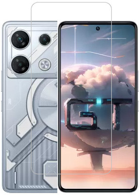 KMPERED Tempered Glass Guard for Infinix GT10 Pro(Pack of 1)