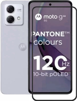 COVJ Tempered Glass Guard for Motorola G84 5G, MOTO G84 5G(Pack of 1)