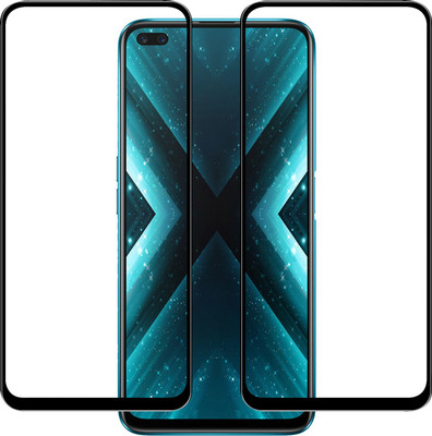 Qyist Tempered Glass Guard for Realme X3(Pack of 2)