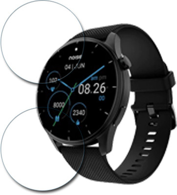 MUTAALI Tempered Glass Guard for Noisefit Crew smartwatch(Pack of 2)