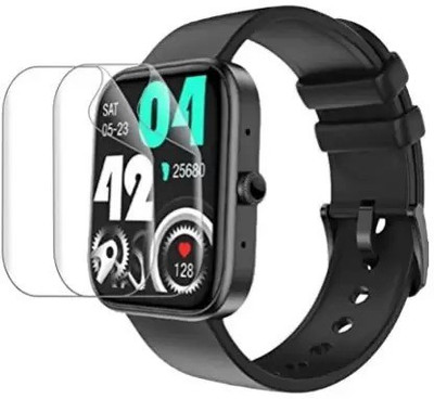 siglaciz Tempered Glass Guard for Fire Boltt Ninja Call 2 Smart Watch(Pack of 2)