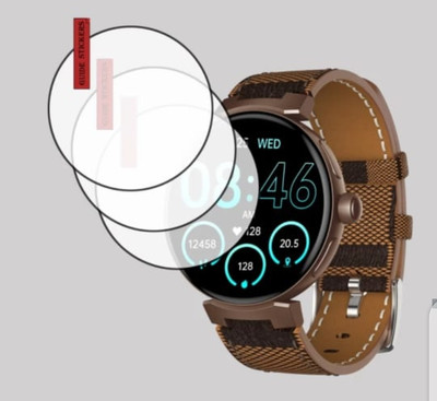 DB Tempered Glass Guard for GIZMORE PRIME SMART WATCH TEMPERED GLASS (PACK OF 3)(Pack of 3)
