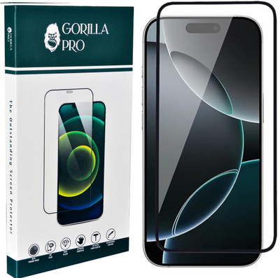 GORILLA PRO Tempered Glass Guard for Apple iPhone 16 Pro(Pack of 1)