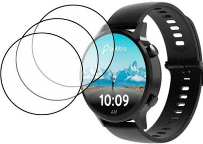 AHWAVEEDA Screen Guard for PEBBLE VAST SMART WATCH SCREN GUARD (P-3)(Pack of 3)
