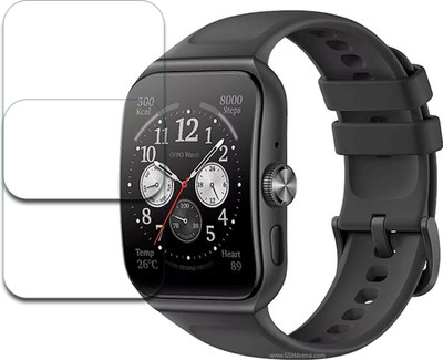 MUTAALI Tempered Glass Guard for Oppo Watch 3 Pro smartwatch(Pack of 2)