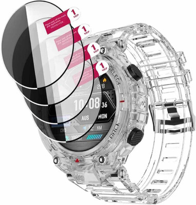 DB Tempered Glass Guard for boAt Wave Force 3 Smartwatch(Pack of 4)