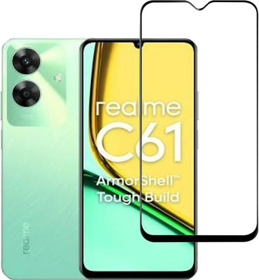GDBUY Tempered Glass Guard for realme C61(Pack of 1)