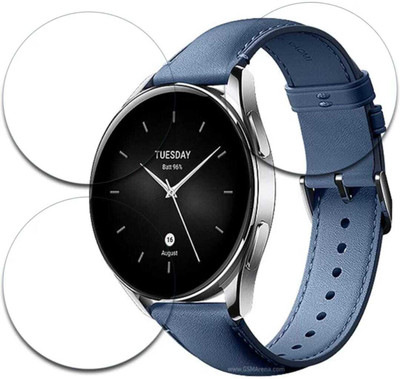 ZIDZEE Tempered Glass Guard for XIAOMI WATCH S2 WATCH SCREEN GUARD(Pack of 3)