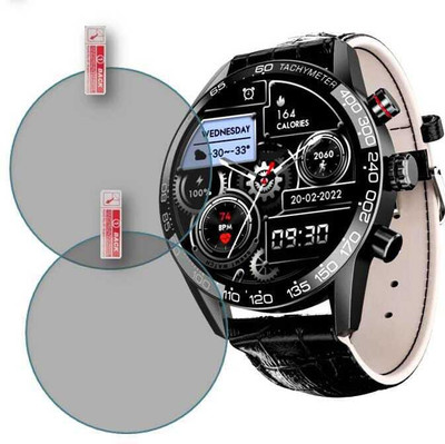 DOWRVIN Tempered Glass Guard for BOAT ENIGMA Z40 WITH 1.32SMART WATCH SCREEN GUARD (P-2)(Pack of 2)