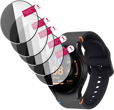 daffin Tempered Glass Guard for Samsung Galaxy Watch FE(Pack of 5)