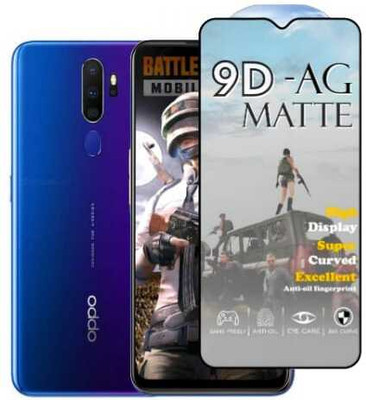 FAIYER BEAT Tempered Glass Guard for Premium matte Tempered Glass For oppo A9 2020(matte finish,Pack Of 1) Advanced gaming matte Full Screen Coverage Screen Protector for oppo A9 2020(Pack of 1)