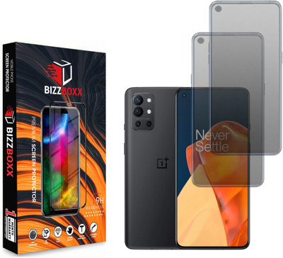BizzBoxx Tempered Glass Guard for OnePlus 9 5G, OnePlus 9R 5G(Pack of 2)