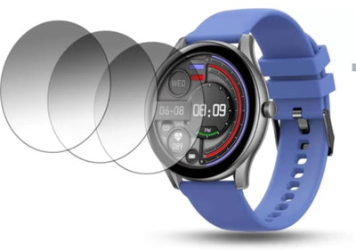 DB Tempered Glass Guard for PEBBLE COSMOS BOLD SMART WATCH (PACK OF 3)(Pack of 3)