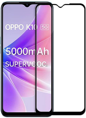 VDAT Tempered Glass Guard for OPPO K10 5G(Pack of 1)