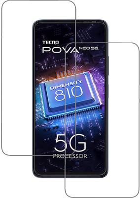 INFINITYWORLD Tempered Glass Guard for Tecno Pova Neo 5G(Pack of 2)
