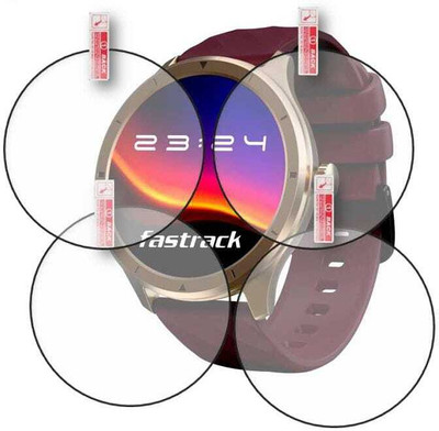 ZIDZEE Tempered Glass Guard for FASTRAK REVOLTT FR2 SMART WATCH TEMPERED GLASS (P-4)(Pack of 4)