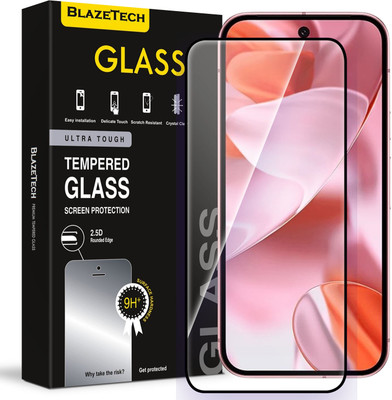 BlazeTech Tempered Glass Guard for Google Pixel 9 5G(Pack of 1)