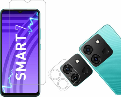 Ten To 11 Tempered Glass Guard for Infinix Smart 7 HD(Pack of 2)