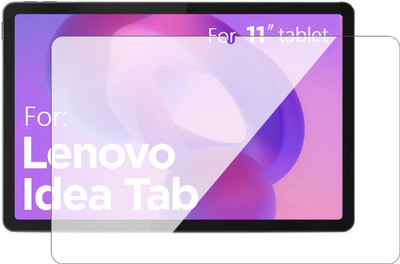 COVER CAPITAL Tempered Glass Guard for Lenovo Idea Tab(Pack of 1)