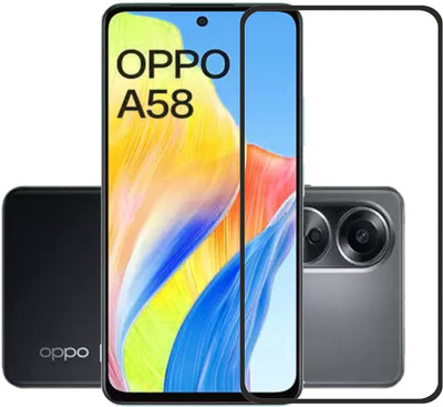 INSTYLE Tempered Glass Guard for Oppo A58 4G(Pack of 1)