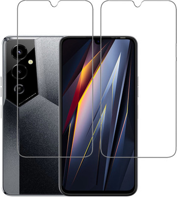 INFINITYWORLD Tempered Glass Guard for Tecno Pova 4 Pro(Pack of 2)