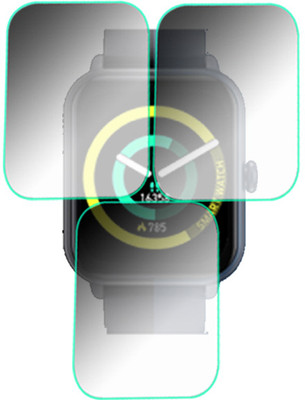 daffin Tempered Glass Guard for DIZO Watch D2(Pack of 3)