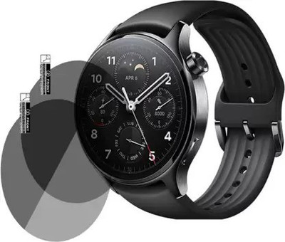 KONG FU MA Tempered Glass Guard for Xiaomi Watch S1 Pro Smartwatch (Pack of 2)(Pack of 1)