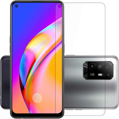 AGRSHI Tempered Glass Guard for Oppo F19 Pro Plus(Pack of 1)