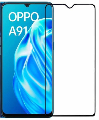 Mobling Tempered Glass Guard for Oppo A91(Pack of 1)