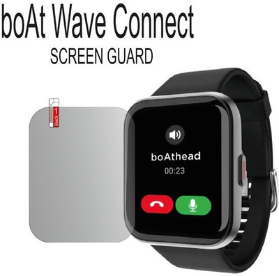 YORBON Tempered Glass Guard for BOAT WAVE CONNECT WATCH ( only screen guard ) 02.648(Pack of 1)