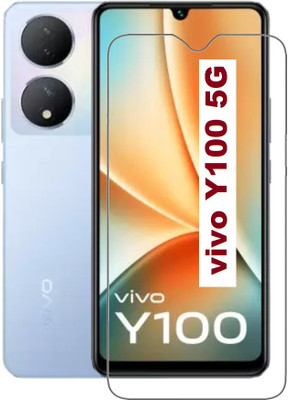 AKSHUD Tempered Glass Guard for vivo Y100 5G(Pack of 1)