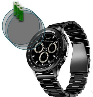 DOWRVIN Tempered Glass Guard for BOULT PYRO ROTATING BEZEL 1.43 SMART WATCH TEMPERED GLASS ( PACK OF 3)(Pack of 3)