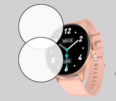 KHWABEEDA Tempered Glass Guard for FIRE -BOLTT APOLLO 2 SMART WATCH TEMPERED GLASS (PACK OF 2)(Pack of 2)