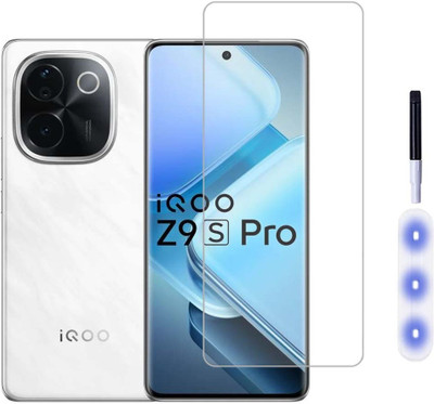 TechWings Tempered Glass Guard for IQOO Z9S PRO 5G, Uv High Quailty Glass(Pack of 1)