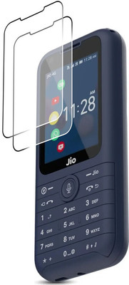 Olonga Tempered Glass Guard for JioPhone Prima 4G Keypad Phone(Pack of 2)