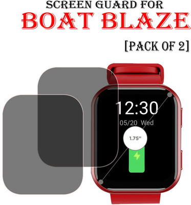 hirdesh Tempered Glass Guard for Boat Blaze(Pack of 2)