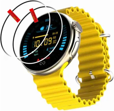 MUTAALI Tempered Glass Guard for Fire Boltt Asteroid smart watch(Pack of 2)