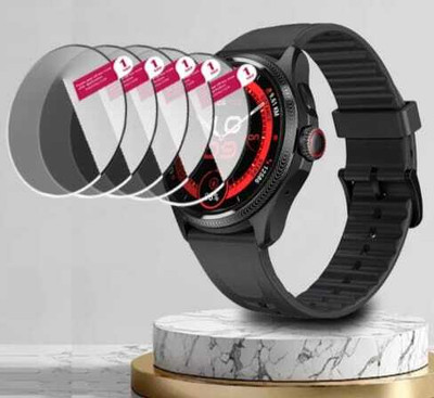 ZIDZEE Tempered Glass Guard for MOBVOI TICWATCH PRO ENDURO (R) SMART WATCH TEMPERED GLASS (PACK OF 5)(Pack of 5)