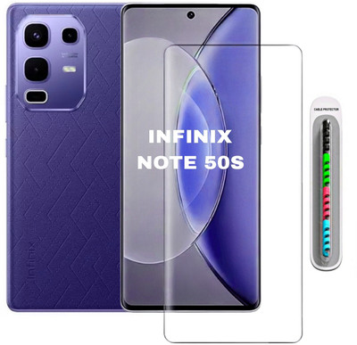 foxxor experience excellence Tempered Glass Guard for Infinix Note 50S Temper Glass Edge To Edge Full Coverage Screen Guard For Infinix Note 50S 5G Tempered Glass(Pack of 1)