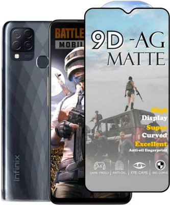 FAIYER BEAT Tempered Glass Guard for Premium matte Tempered Glass For infinix HOT 10s(matte finish,Pack Of 1) Advanced gaming matte Full Screen Coverage Screen Protector for infinix HOT 10s(Pack of 1)