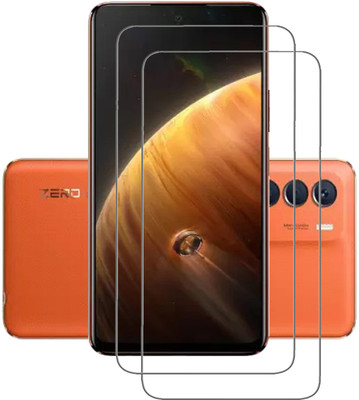 SNMART Tempered Glass Guard for Infinix Zero 5G 2023 TURBO(Pack of 2)