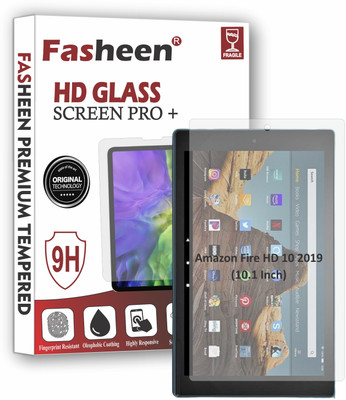 Fasheen Tempered Glass Guard for Amazon Fire HD 10 2019 (10.1 Inch)(Pack of 1)