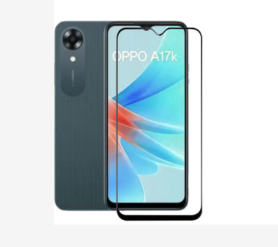 ASMANTIC Tempered Glass Guard for Oppo A17k(Pack of 1)