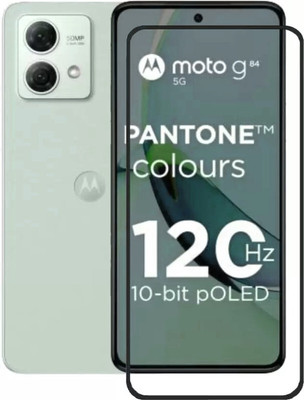 COVJ Tempered Glass Guard for Motorola G84 5G, MOTO G84 5G(Pack of 1)